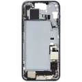 Mid-Frame Housing  W/ Charging Port Flex & Small Parts  For iPhone 15 Plus (US Version) (Used OEM Pull: Grade C) (Blue)