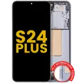 OLED Assembly With Frame For Samsung Galaxy S24 Plus 5G (US & International Version) (Refurbished) (Sapphire Blue)