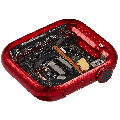 Housing Assembly Compatible For Watch Series 9 (41MM) (Aluminum/Red) (GPS Version)