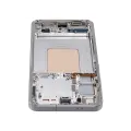 OLED Assembly With Frame For Samsung Galaxy S24 5G (US & International Version) (Used OEM Pull: Grade A) (Marble Grey)