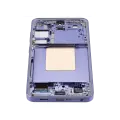 OLED Assembly With Frame For Samsung Galaxy S24 5G (US & International Version) (Used OEM Pull: Grade A) (Cobalt Violet)