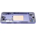 OLED Assembly With Frame For Samsung Galaxy S24 5G (US & International Version) (Used OEM Pull: Grade A) (Cobalt Violet)