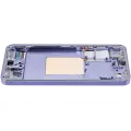 OLED Assembly With Frame For Samsung Galaxy S24 5G (US & International Version) (Used OEM Pull: Grade A) (Cobalt Violet)