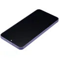 OLED Assembly With Frame For Samsung Galaxy S24 5G (US & International Version) (Used OEM Pull: Grade B/C) (Cobalt Violet)