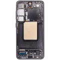 OLED Assembly With Frame For Samsung Galaxy S24 5G (US & International Version) (Used OEM Pull: Grade A) (Onyx Black)