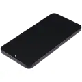 OLED Assembly With Frame For Samsung Galaxy S24 5G (US & International Version) (Used OEM Pull: Grade A) (Onyx Black)