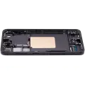 OLED Assembly With Frame For Samsung Galaxy S24 5G (US & International Version) (Used OEM Pull: Grade B/C) (Onyx Black)