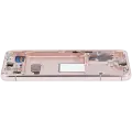 OLED Assembly With Frame For Samsung Galaxy S22 5G (Service Pack) (Pink Gold)