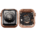 Housing Assembly Compatible For Watch Series 5 (40MM) (Used OEM Pull: Grade A) (Aluminum/Gold) (GPS Version)