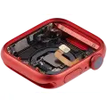 Housing Assembly Compatible For Watch Series 6 (40MM) (Used OEM Pull: Grade A) (Aluminum/Red) (Cellular Version)