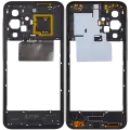 Mid-Frame Housing For Samsung Galaxy A17 4G (A175 / 2025) (Black)