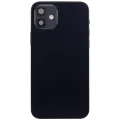 Back Housing W/ Charging Port Flex & Small Parts  For iPhone 12 (EU / Global Version) (Used OEM Pull: Grade A) (Black)