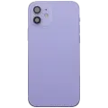Back Housing W/ Charging Port Flex & Small Parts  For iPhone 12 (EU / Global Version) (Used OEM Pull: Grade A) (Purple)