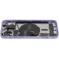 Back Housing W/ Charging Port Flex & Small Parts  For iPhone 12 (EU / Global Version) (Used OEM Pull: Grade A) (Purple)