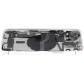 Back Housing W/ Charging Port Flex & Small Parts  For iPhone 12 (EU / Global Version) (Used OEM Pull: Grade A) (White)