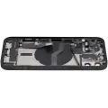 Back Housing W/ Charging Port Flex & Small Parts  For iPhone 12 (EU / Global Version) (Used OEM Pull: Grade B) (Black)