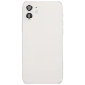 Back Housing W/ Charging Port Flex & Small Parts  For iPhone 12 (EU / Global Version) (Used OEM Pull: Grade B) (White)