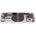 Back Housing W/ Charging Port Flex & Small Parts  For iPhone 13 (US Version) (Used OEM Pull: Grade A) (Pink)