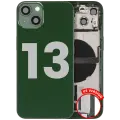Back Housing W/ Charging Port Flex & Small Parts  For iPhone 13 (US Version) (Used OEM Pull: Grade C) (Green)