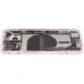 Back Housing W/ Charging Port Flex & Small Parts  For iPhone 13 (US Version) (Used OEM Pull: Grade C) (Pink)