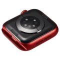 Housing Assembly Compatible For Watch Series 6 (40MM) (Used OEM Pull: Grade A) (Aluminum/Red) (GPS Version)