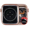 Housing Assembly Compatible For Watch Series 6 (44MM) (Used OEM Pull: Grade A) (Aluminum/Rose Gold) (GPS Version)