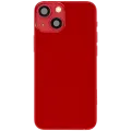 Back Housing W/ Charging Port Flex & Small Parts  For iPhone 13 Mini (EU / Global Version) (Used OEM Pull: Grade A) (Red)