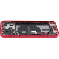 Back Housing W/ Charging Port Flex & Small Parts  For iPhone 13 Mini (EU / Global Version) (Used OEM Pull: Grade A) (Red)