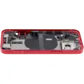 Back Housing W/ Charging Port Flex & Small Parts  For iPhone 13 Mini (EU / Global Version) (Used OEM Pull: Grade A) (Red)