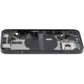 Back Housing W/ Charging Port Flex & Small Parts  For iPhone 13 Mini (EU / Global Version) (Used OEM Pull: Grade B) (Midnight)