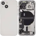 Back Housing W/ Charging Port Flex & Small Parts  For iPhone 13 Mini (EU / Global Version) (Used OEM Pull: Grade C) (Starlight)