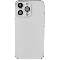 Back Housing W/ Charging Port Flex & Small Parts  For iPhone 13 Pro (EU / Global Version) (Used OEM Pull: Grade A) (Silver)