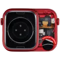Housing Assembly Compatible For Watch Series 9 (45MM) (Aluminum/Red) (Cellular Version)