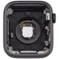 Housing Assembly Compatible For Watch Series SE 1st (44MM) (Used OEM Pull: Grade A) (Aluminum/Space Black) (GPS Version)