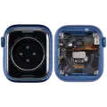 Housing Assembly Compatible For Watch Series 7 (41MM) (Used OEM Pull: Grade A)(Aluminum/Blue) (Cellular Version)