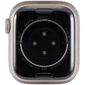 Housing Assembly Compatible For Watch Series 7 (41MM) (Used OEM Pull: Grade A) (Aluminum/Starlight) (Cellular Version)