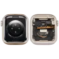 Housing Assembly Compatible For Watch Series 7 (41MM) (Used OEM Pull: Grade A) (Aluminum/Starlight) (GPS Version)