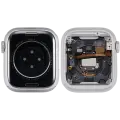 Housing Assembly Compatible For Watch Series 8 (41MM) (Aluminum/Silver) (Cellular Version)