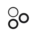 Back Camera Lens (Glass Only) With Adhesive For iPhone 17 Pro / 17 Pro Max (3 Piece Set) (Aftermarket Plus) (10 Pack)
