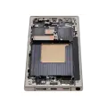 OLED Assembly With Frame For Samsung Galaxy S24 Ultra (US & International Version) (Aftermarket Plus) (Titanium Gray)