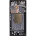 OLED Assembly With Frame For Samsung Galaxy S24 Ultra (US & International Version) (Aftermarket Plus) (120Hz) (Titanium Black)