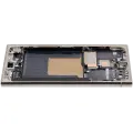 OLED Assembly With Frame For Samsung Galaxy S24 Ultra (US & International Version) (Aftermarket Plus) (120Hz) (Titanium Gray)
