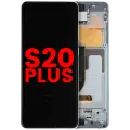 OLED Assembly With Frame For Samsung Galaxy S20 Plus 5G (Aftermarket Plus) (Cloud Blue)