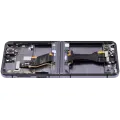 Inner OLED Assembly With Frame Compatible For Samsung Galaxy Z Flip 5 5G (F731) (US & International) (Refurbished) (Phantom Black)