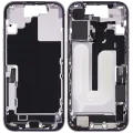 Mid-Frame Housing W/ Charging Port Flex & Small Parts  For iPhone 17 (EU / Global Version) (Used OEM Pull: Grade A) (Lavender)