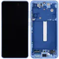 OLED Assembly With Frame For Samsung Galaxy S21 FE 5G (US & International) (Refurbished) (Blue)