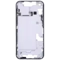 Mid-Frame Housing  W/ Small Parts For iPhone 14 (EU / Global Version) (Used OEM Pull: Grade B) (Purple)