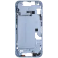 Mid-Frame Housing  W/ Small Parts For iPhone 14 (EU / Global Version) (Used OEM Pull: Grade C) (Blue)