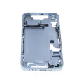 Mid-Frame Housing  W/ Small Parts For iPhone 14 (EU / Global Version) (Used OEM Pull: Grade C) (Blue)