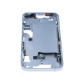Mid-Frame Housing  W/ Small Parts For iPhone 14 (EU / Global Version) (Used OEM Pull: Grade C) (Blue)